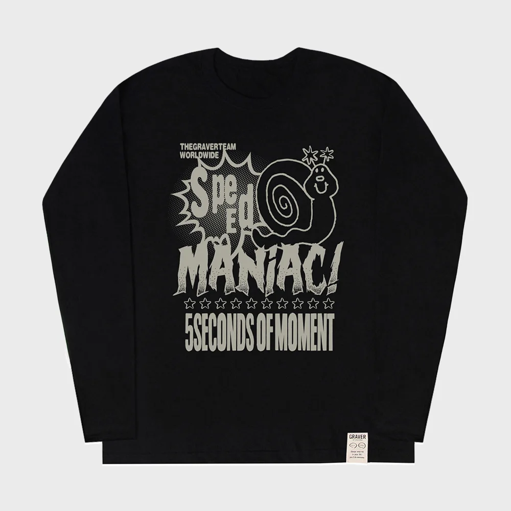 SPEED MANIAC 長袖 T恤_2color