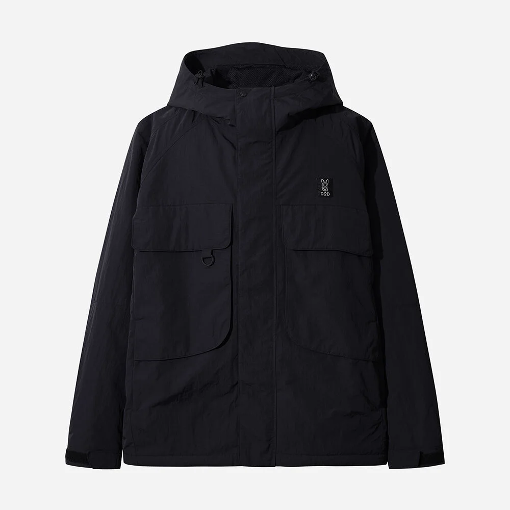 Octa 羽絨外套 連帽衫 外套(BLACK)
