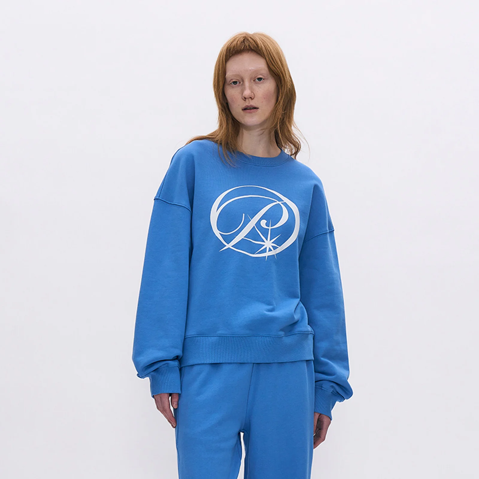 NEW CIRCLE LOGO SWEATSHIRT_BLUE