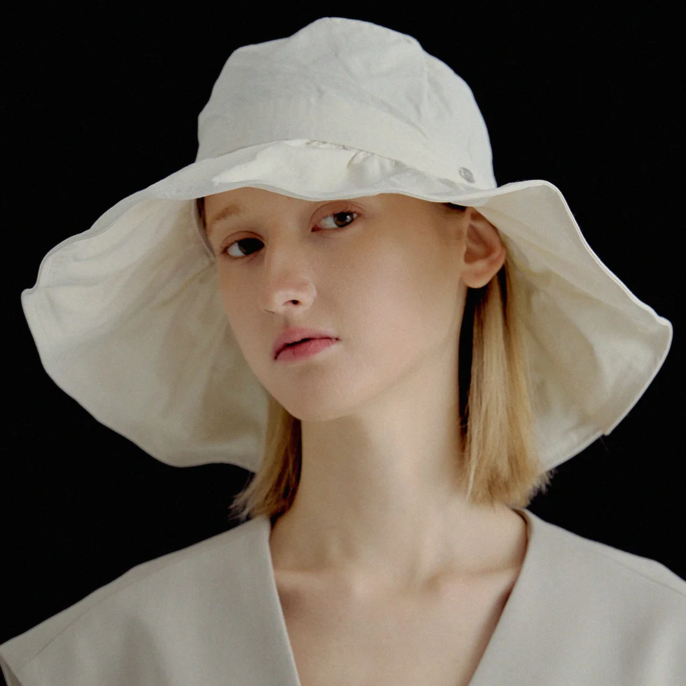 Sandy wide bucket hat_3color