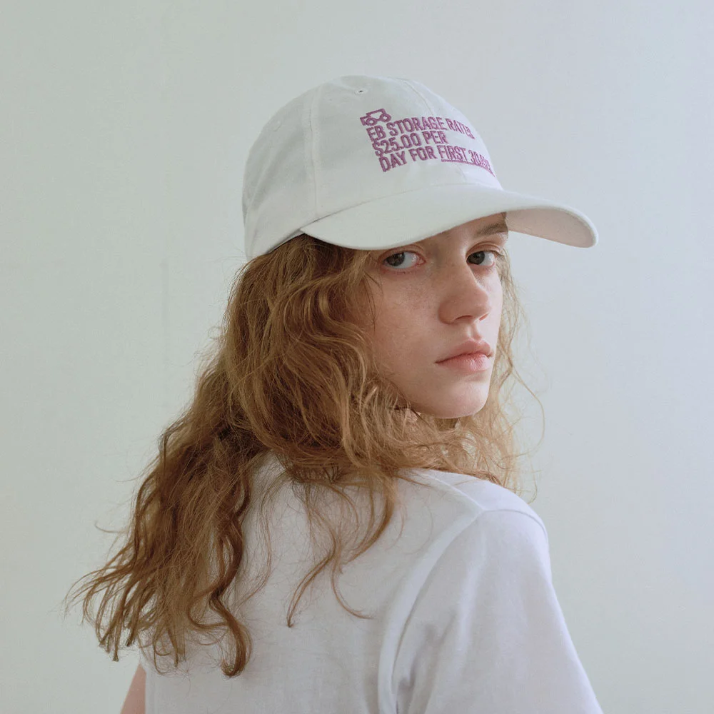 STORAGE 棒球帽 (White)