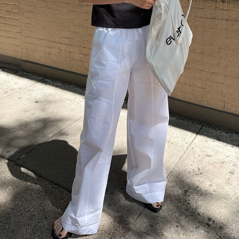 Side string pants (ivory)