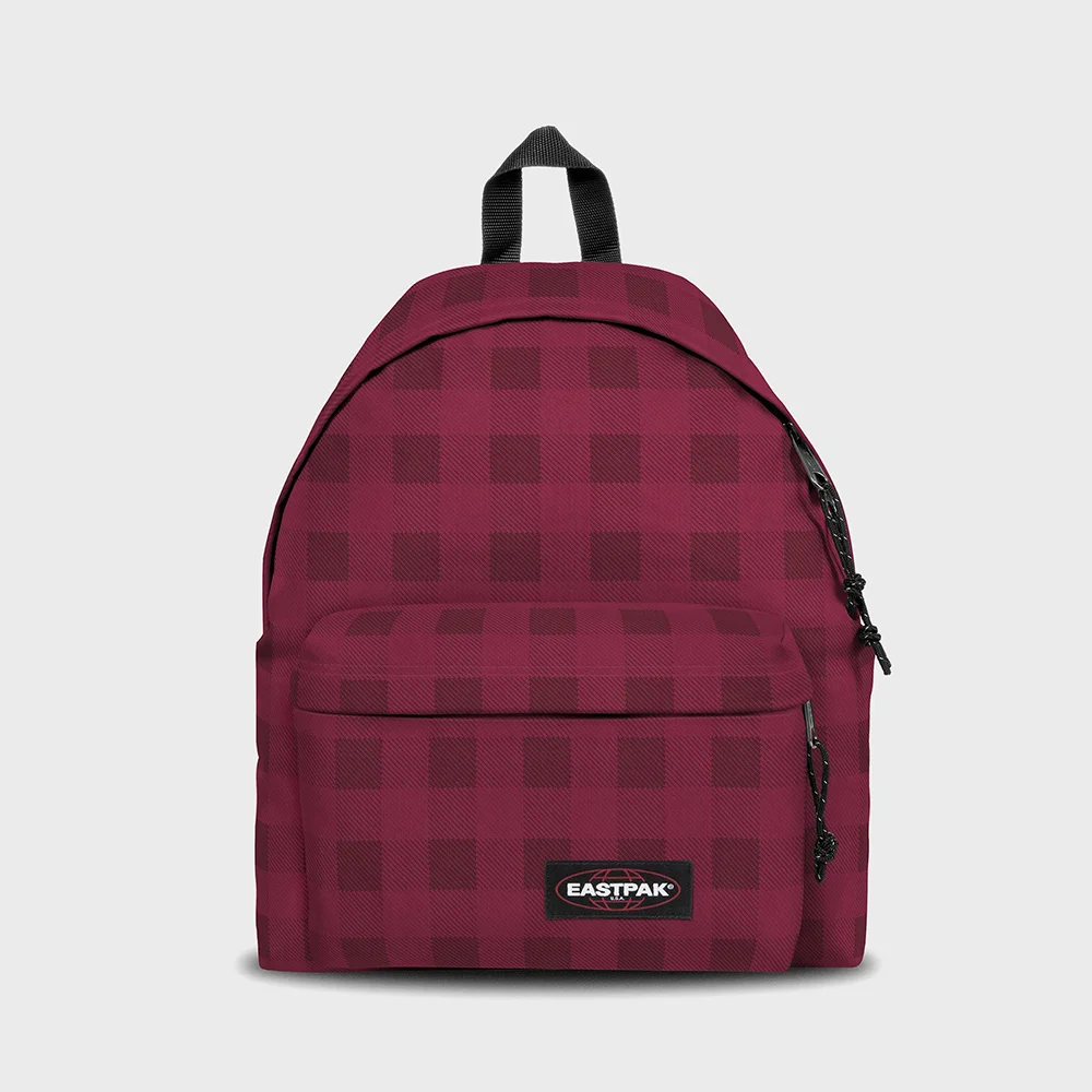 Padded Parker Checker Burgundy