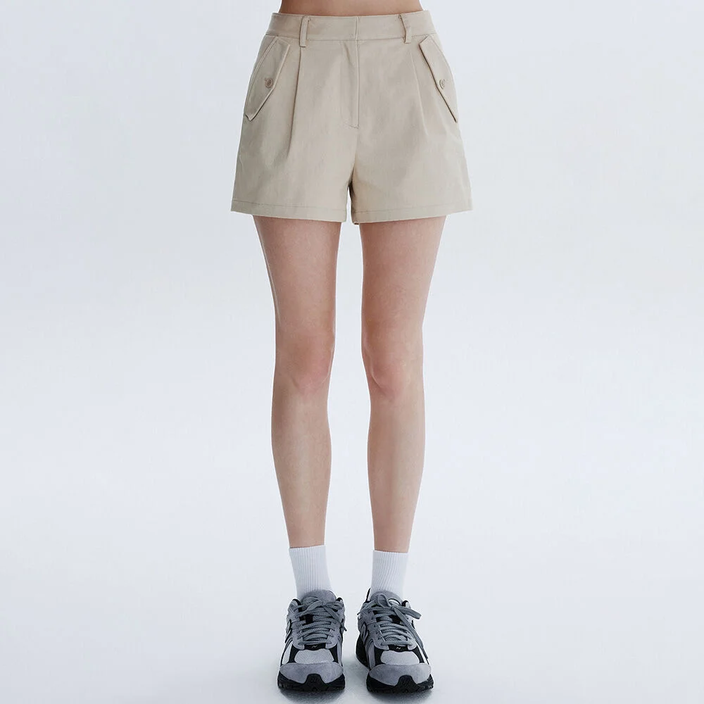 Classic Short Pants (Beige)