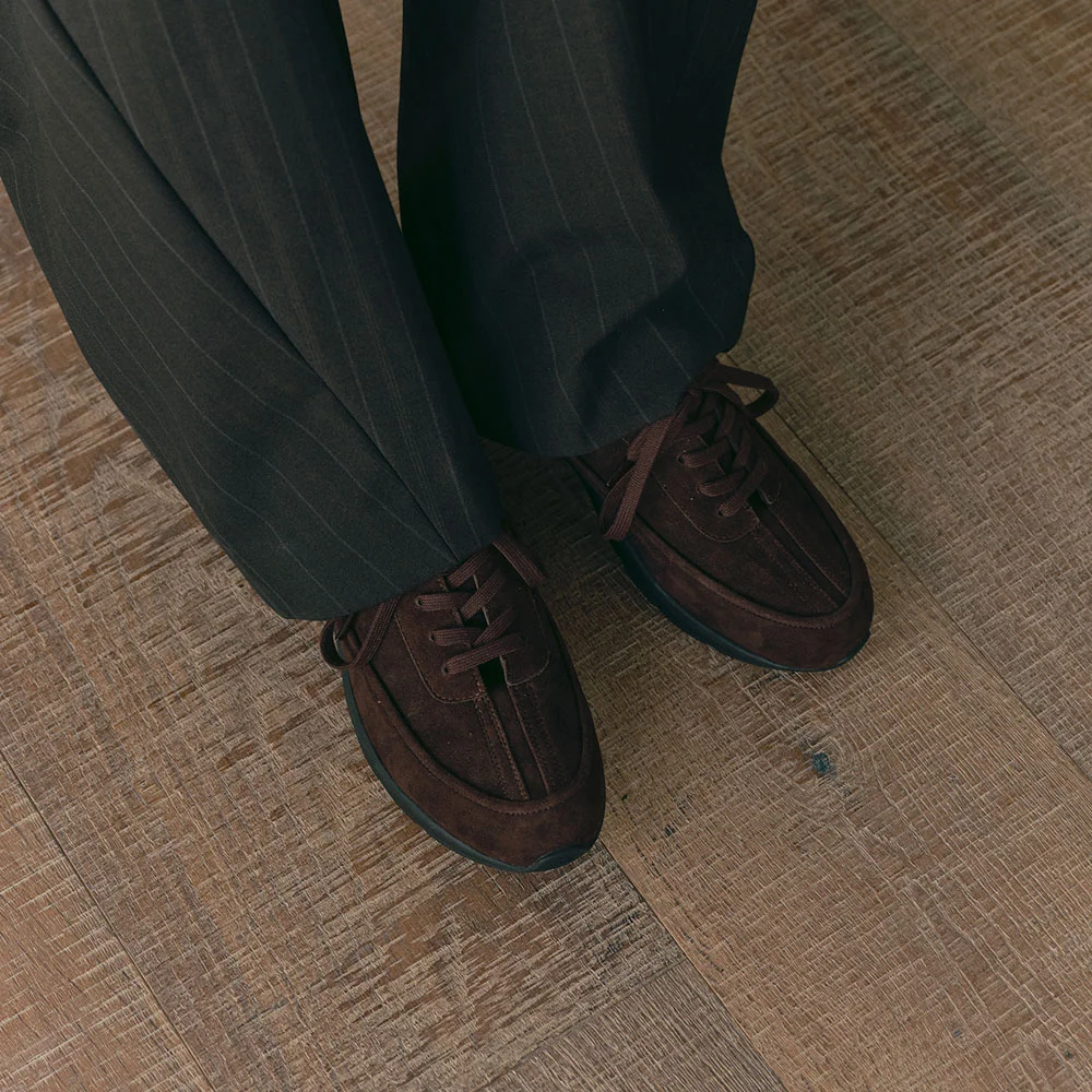 Carlton Suede Sneakers(Brown)