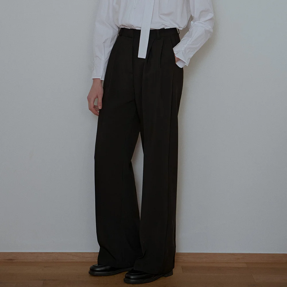 Classic Wide Slacks