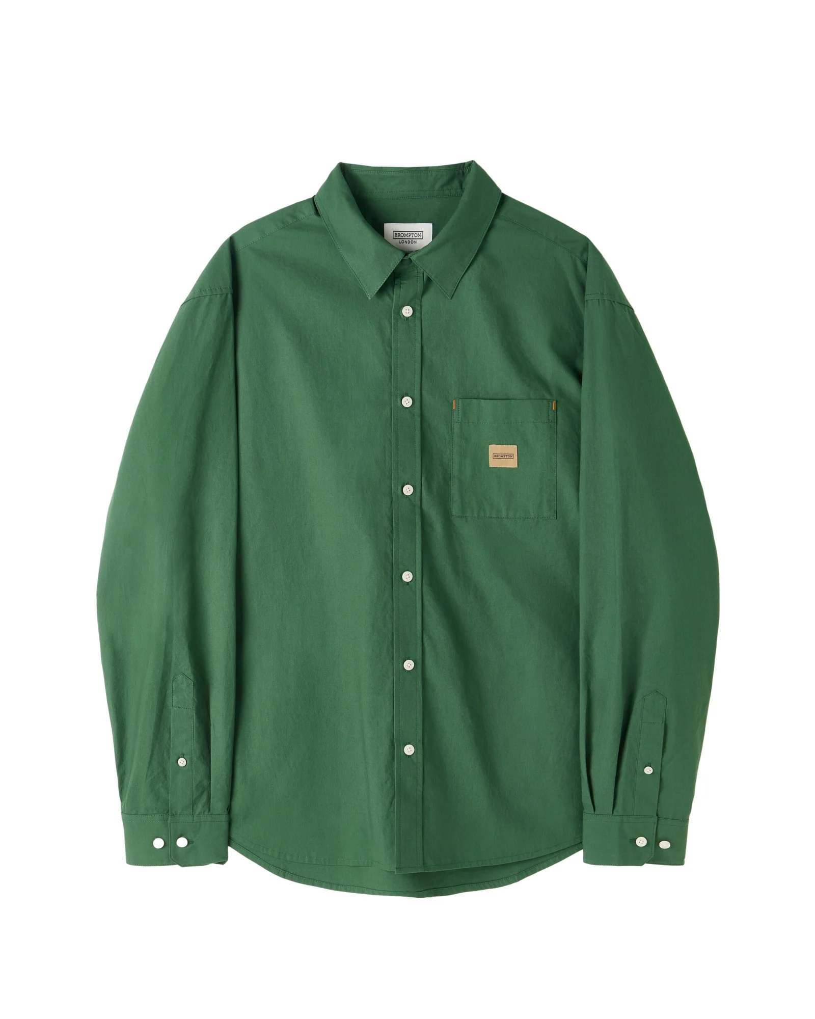 SOLID POCKET SHIRT - GREEN (P253MSH401)