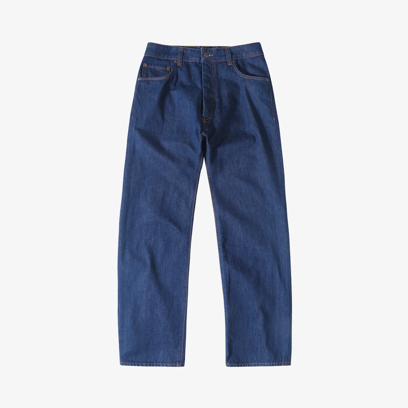 PACOME - Straight Denim Pants_blue