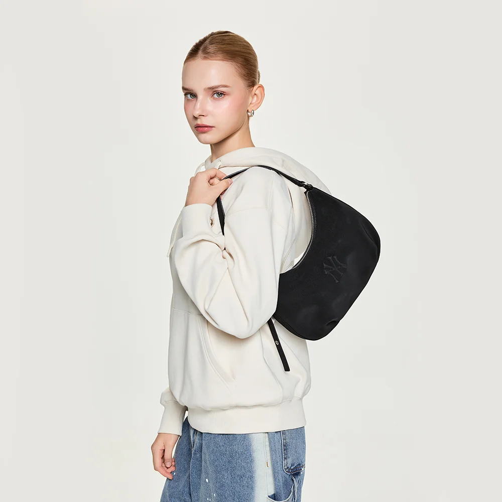 基本款 彩盤 Hobo Bag NY (Black)
