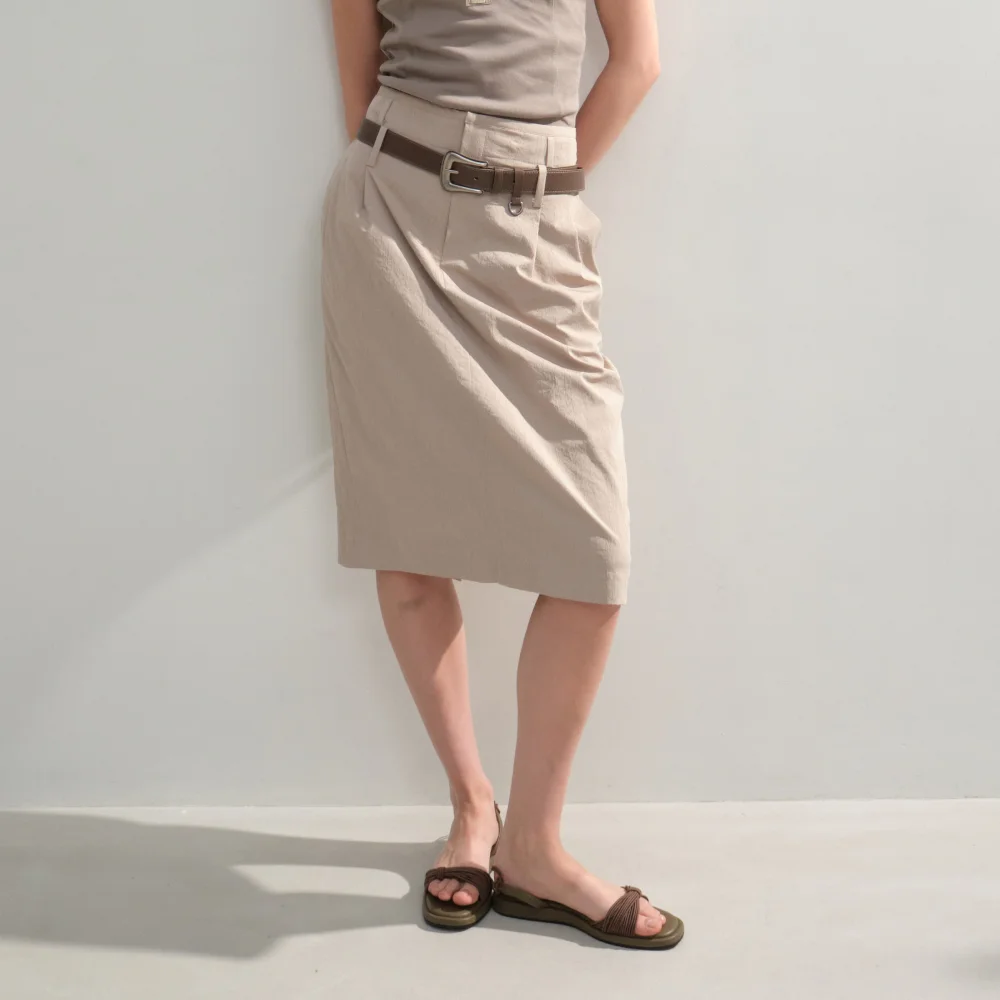 LIOR MIDI SKIRT (2COLOR)