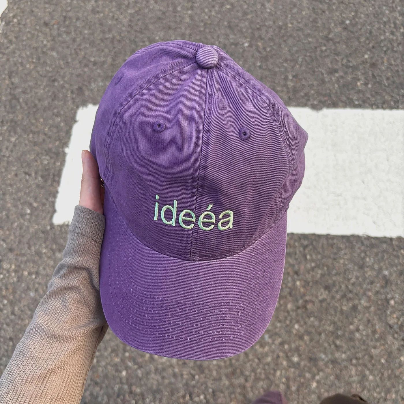 idee a cap / Purple Idea Cap