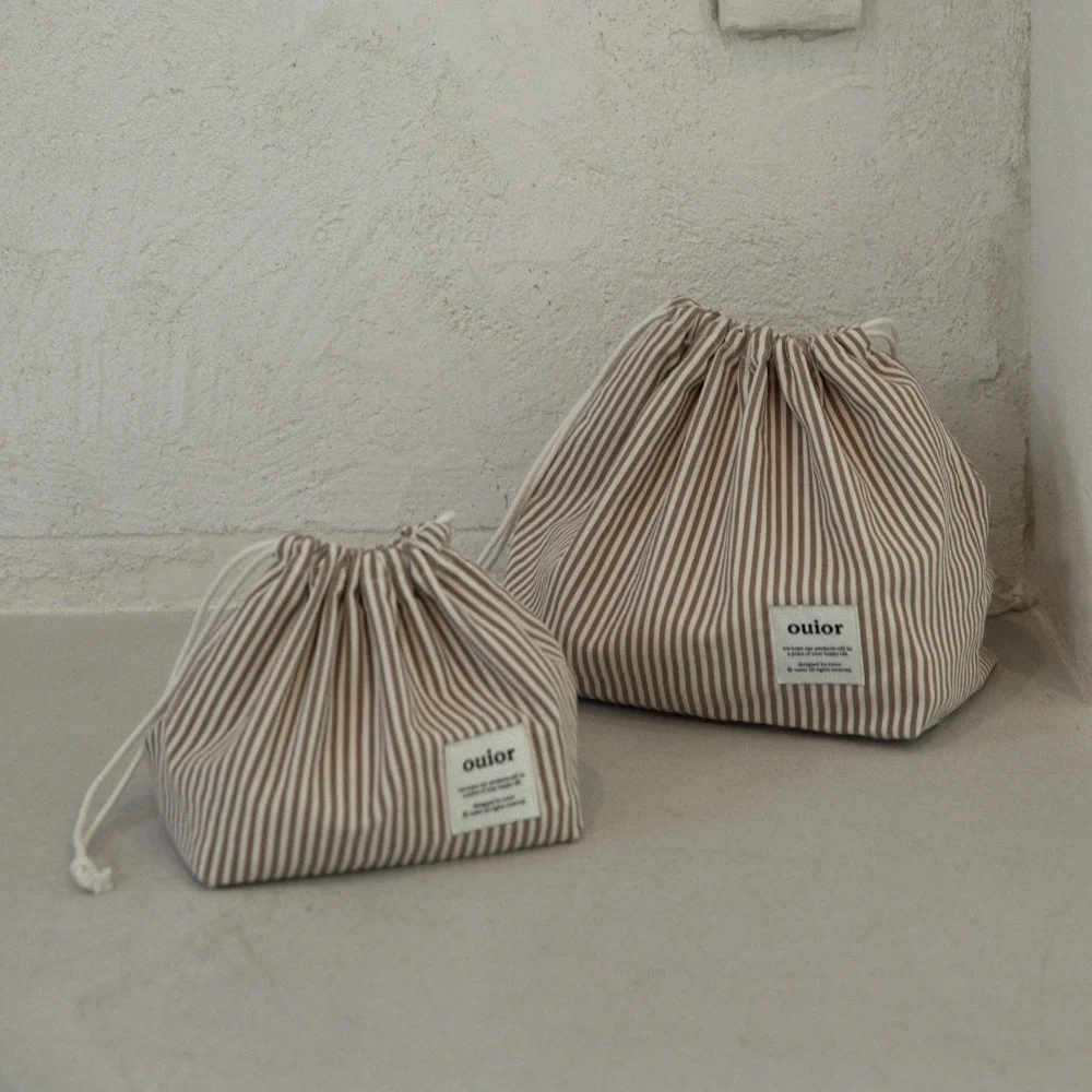 ouior chubby string pouch_pasta brown