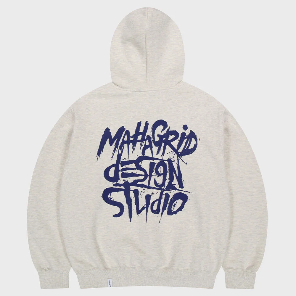 SLASH LOGO HOODIE OATMEAL(MG2FFMM427A)