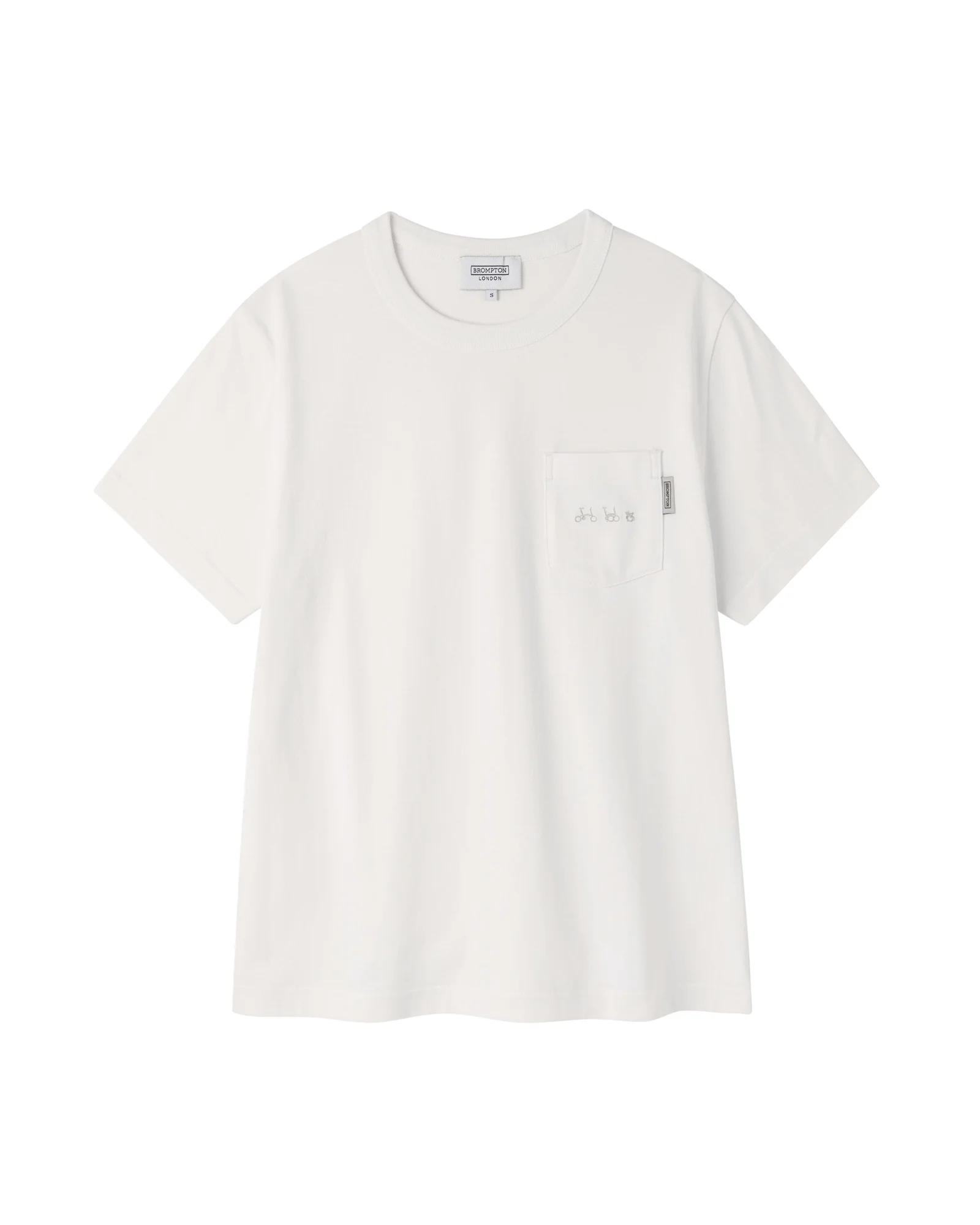 BASIC HALF SLEEVE T-SHIRT - O/WHITE (P265UTS101)