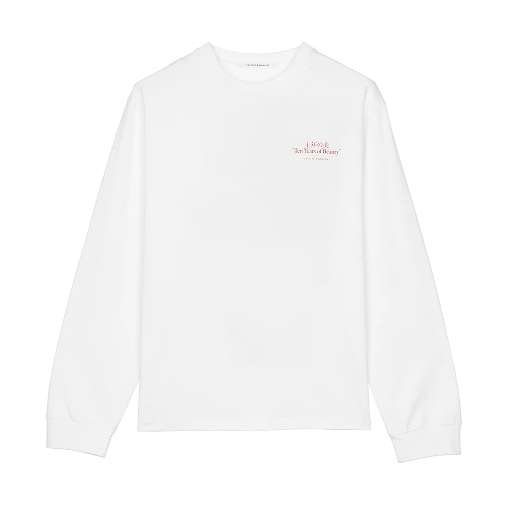 (W) CBLILY T-SHIRT (WHITE / RED)
