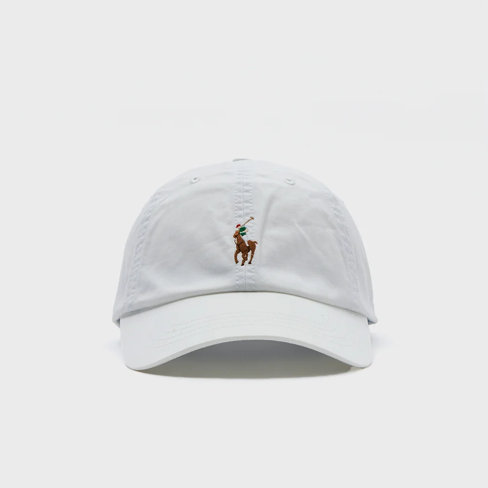 彈力 純棉 斜紋 BOL 帽 (WHITE)