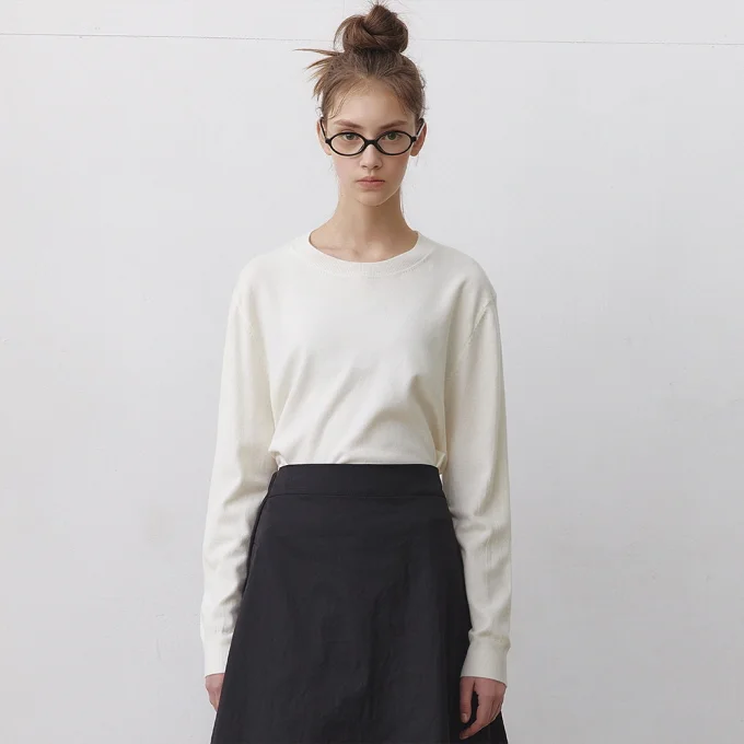 CREW NECK PULLOVER KNIT_7 COLOR