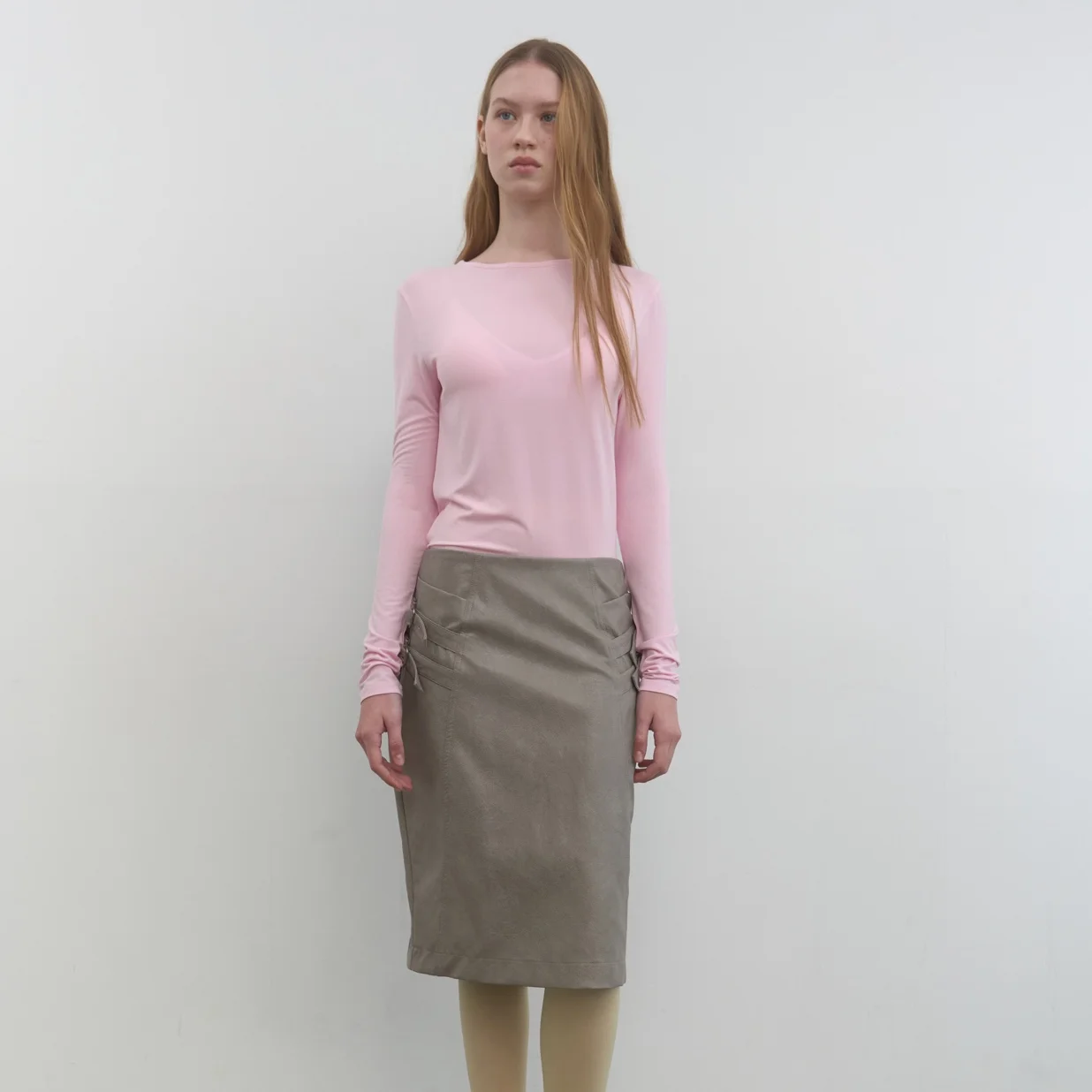 BASIC BOAT NECK TOP_PINK