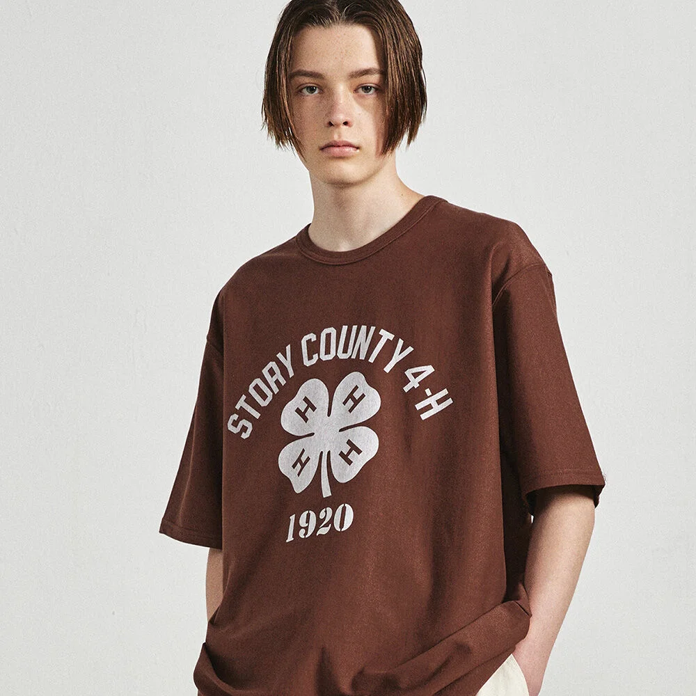 Story County T恤 啡色