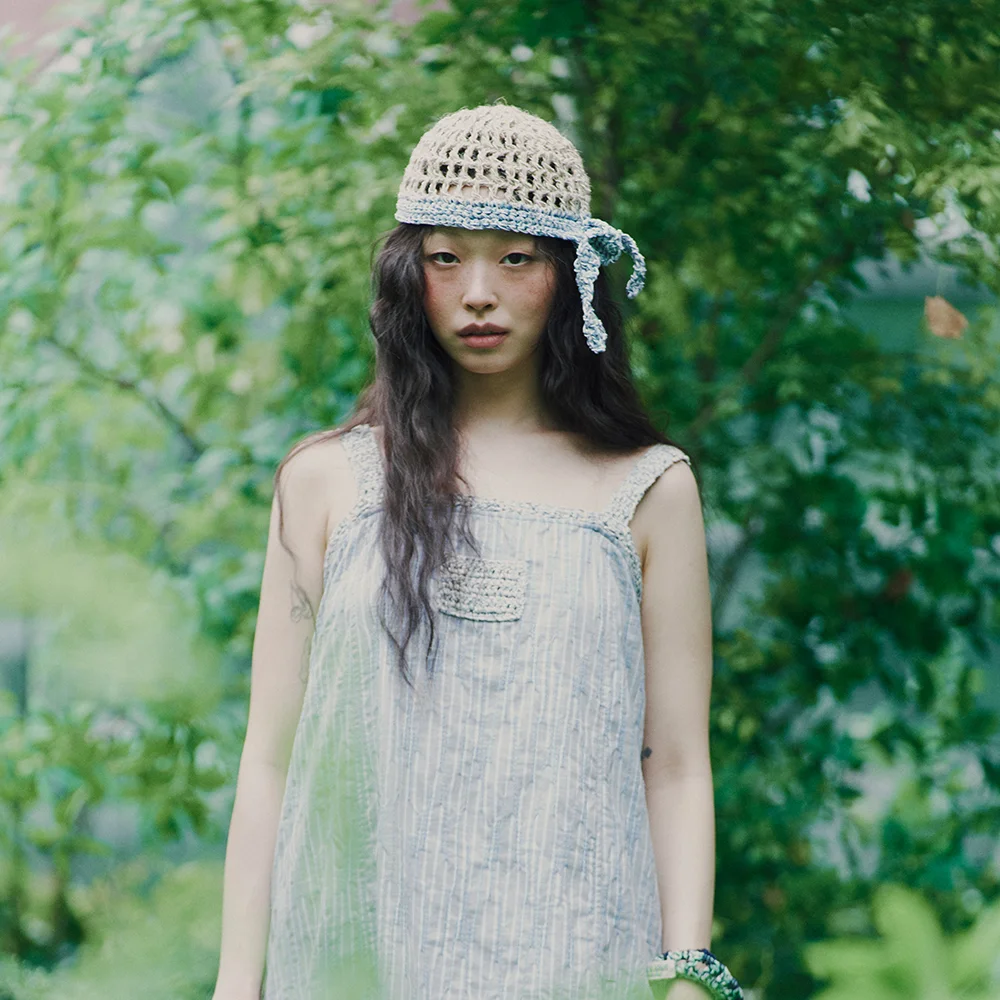 FIN BEANIE MULTI BEIGE