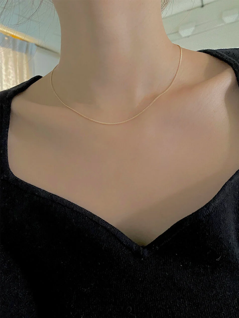14k gold 基本款 Necklace