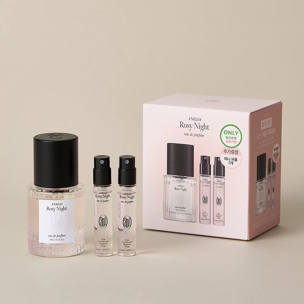 [套裝/10ml] Rosy Night淡香精