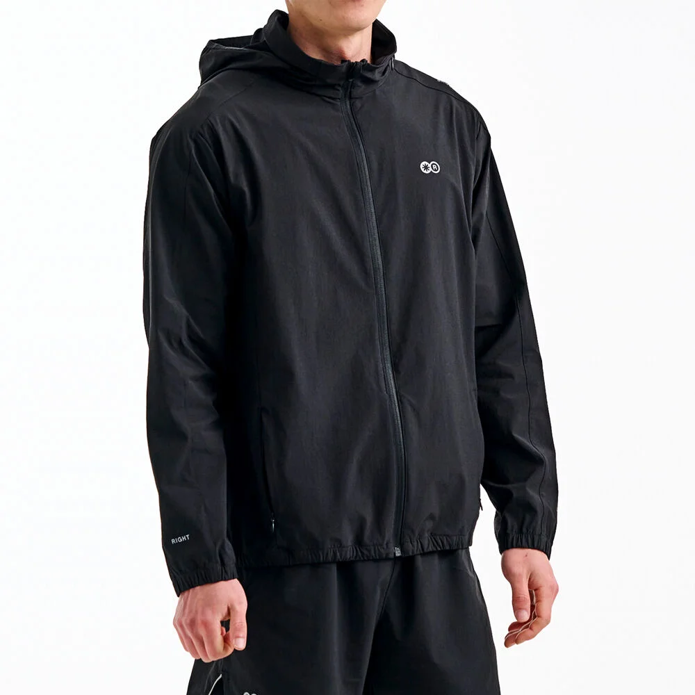 hooded Traning jacket Black