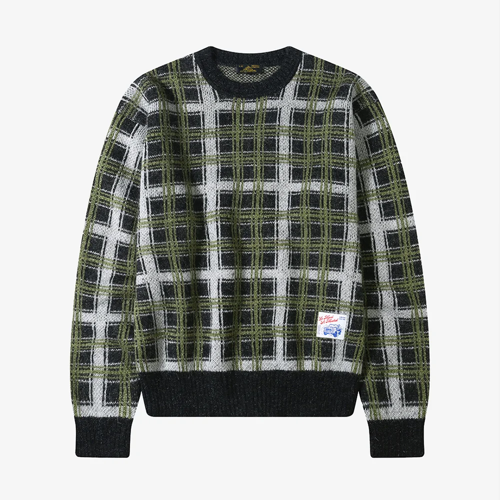 SELDER JACQUARD SWEATER_Khaki