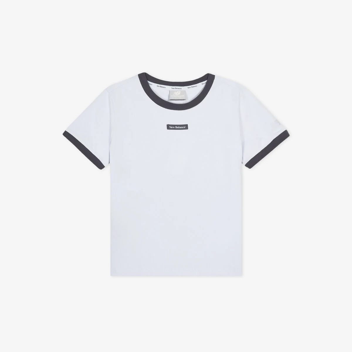 NBNEG2W462 / WOMEN Ringer 短袖T恤 (L/BLUE)