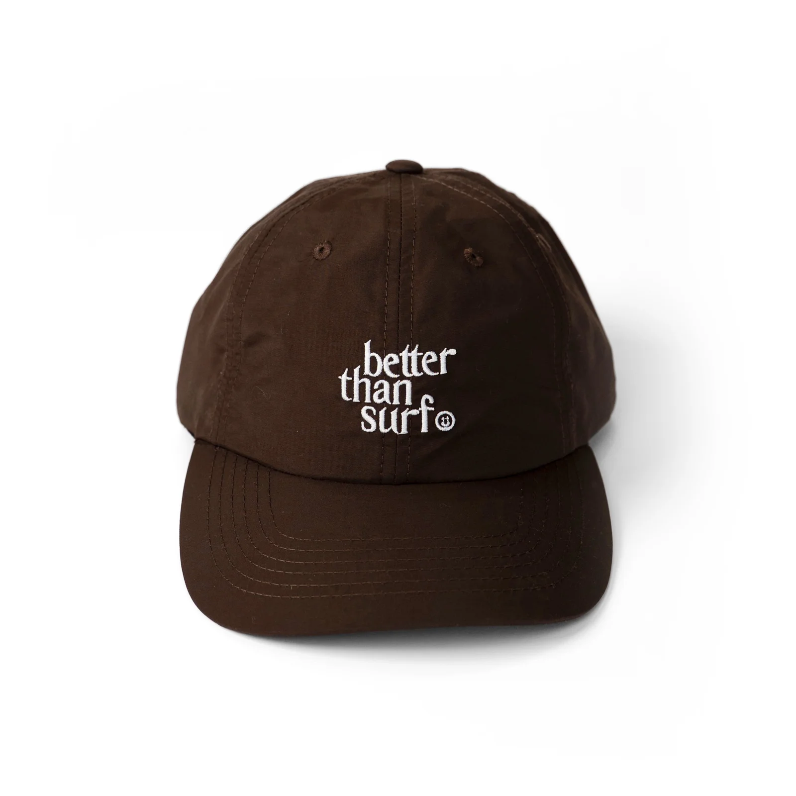 SMILE LOGO BEACH CAP - MOCHA
