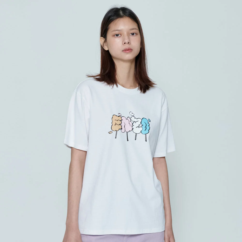 氣球 T恤 (White)