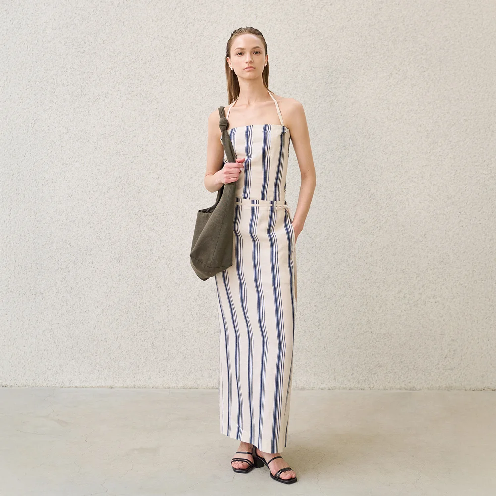 KELL STRIPE SKIRT