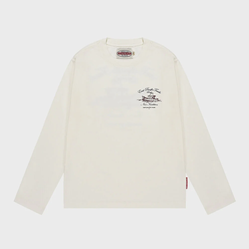 BOAT LONG SLEEVE (WHITE)