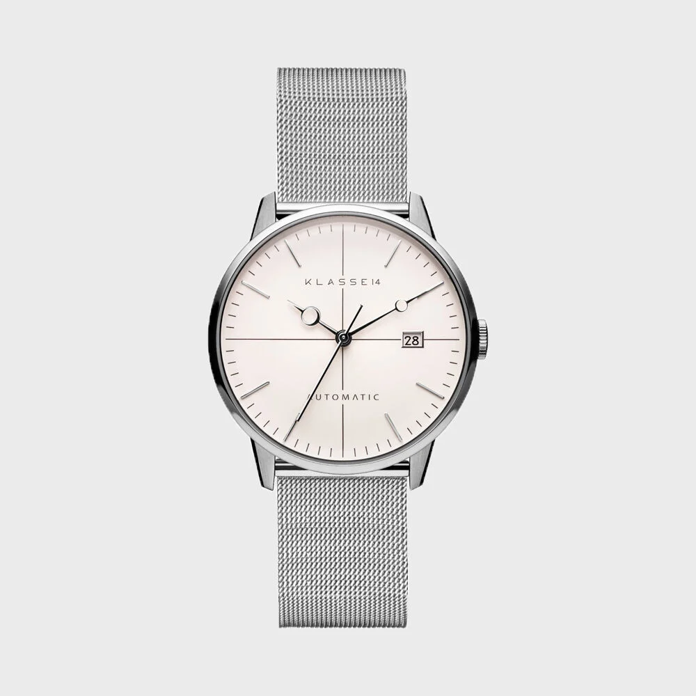 DISCO VOLANTE SILVER MESH 40mm - DI15SR002M