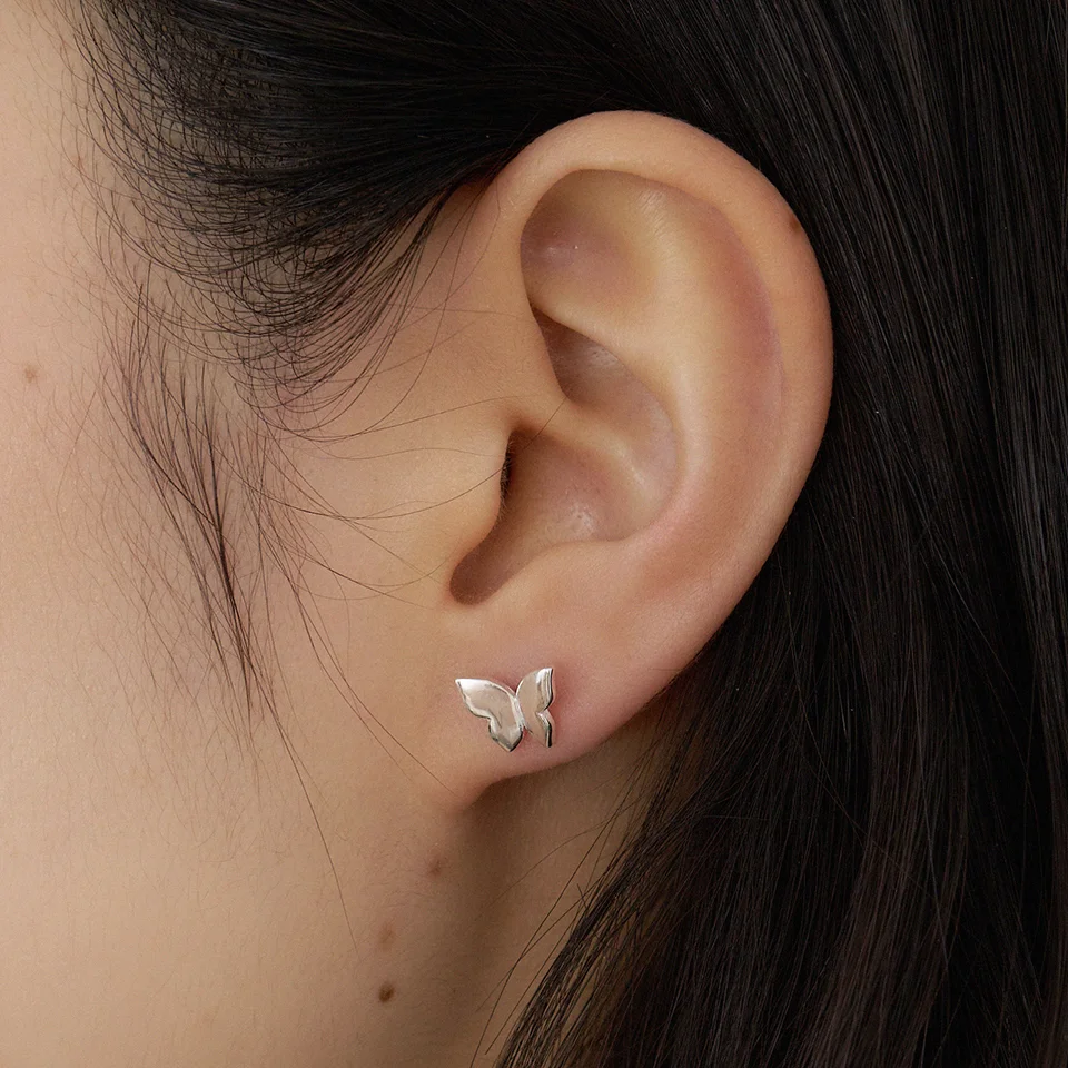 butterfly flap earring