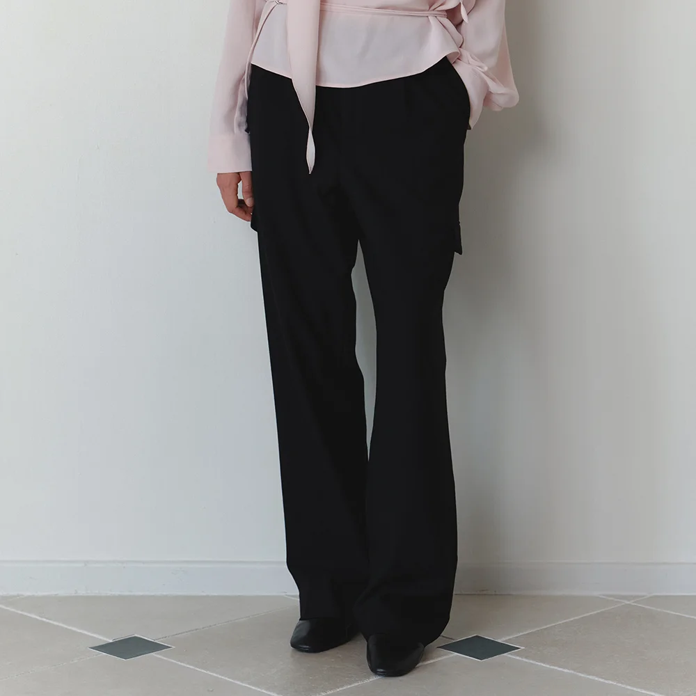 Carpenter loose slacks_navy