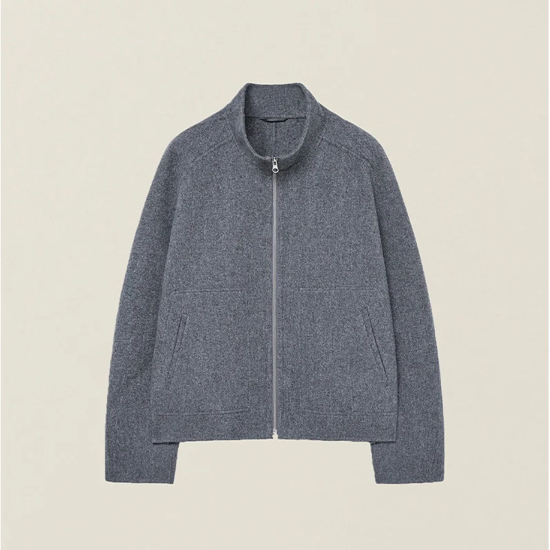 HANDMADE BLOUSON CHARCOAL