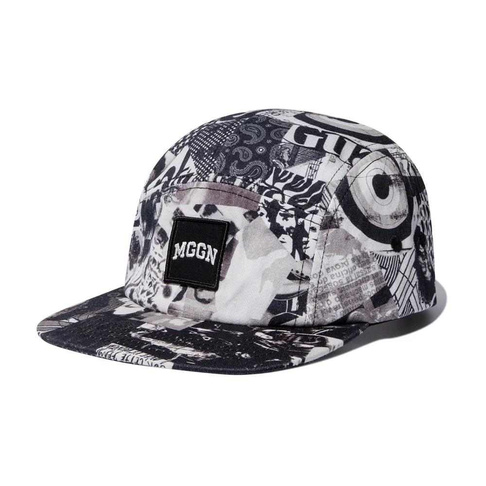 頭飾 9305 拼貼 印花 Mono Camp Cap