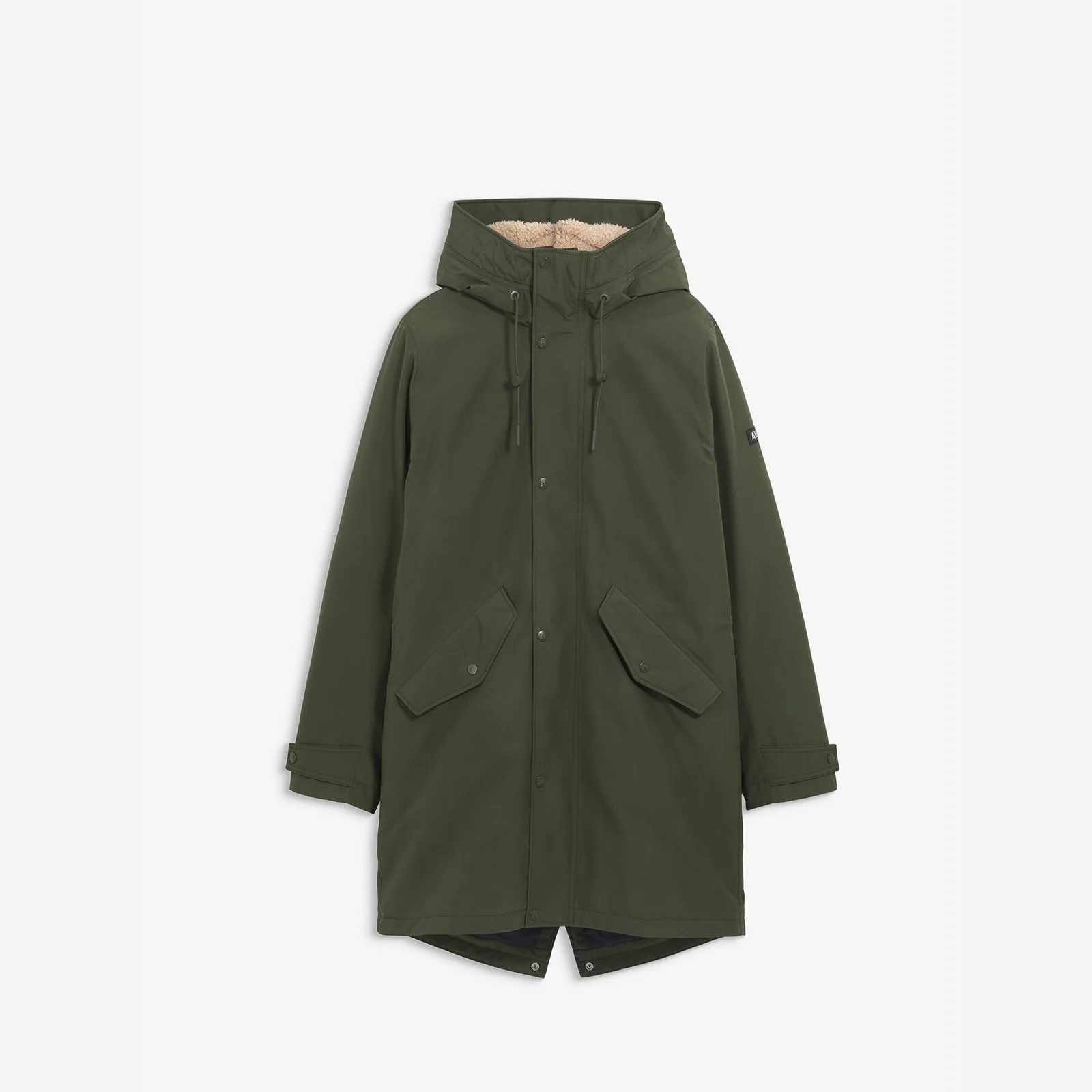 男裝 Gore-Tex 絎縫 羊羔絨 連帽衫 派克大衣 AIW25MOUI002AVO
