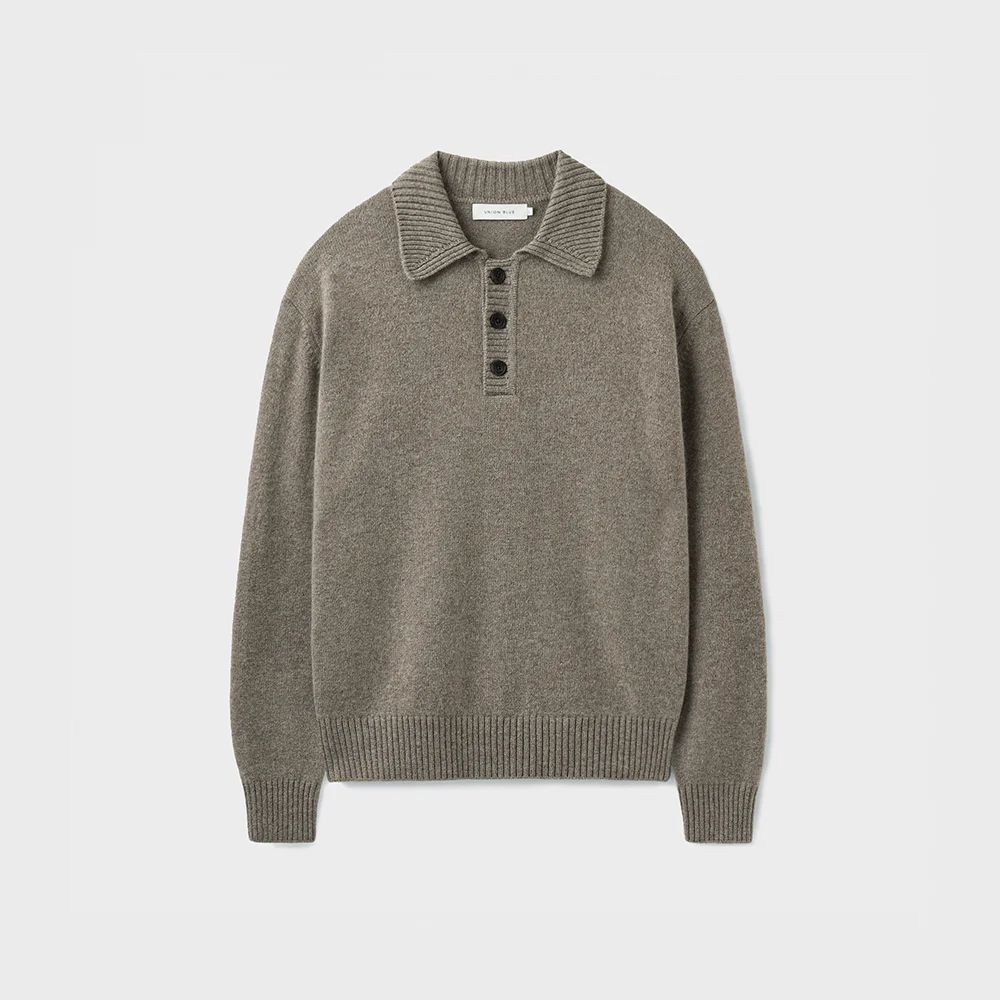STRUCTURED COLLAR KNIT