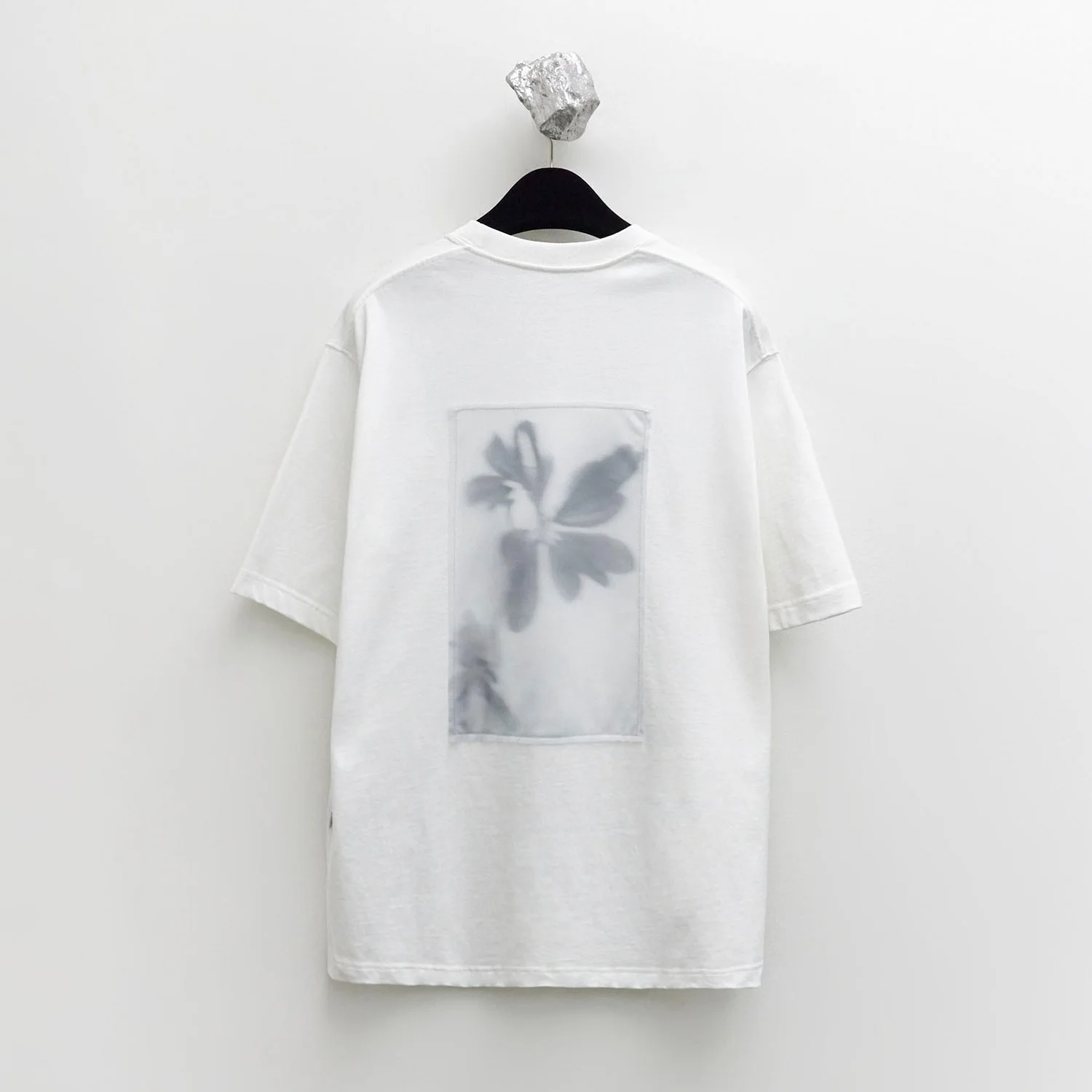 Printing Panel T-Shirt - White