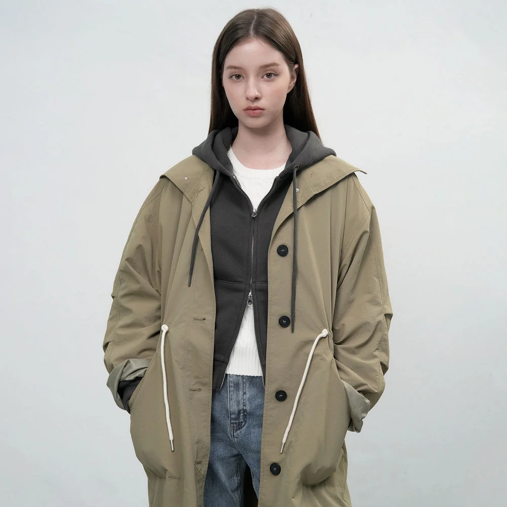 WOMAN Detachable 獵裝 大褸 / WBE3L10503