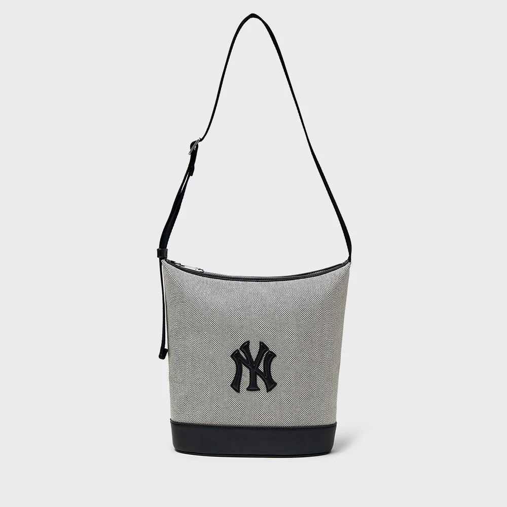 基本款 帆布 水桶袋 NY (Black)