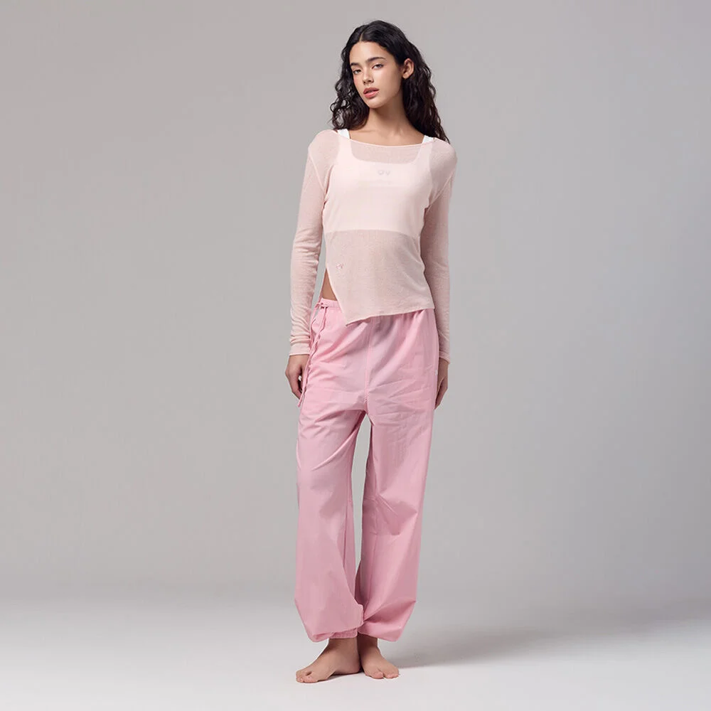 (W)STRETCH JOGGER PANTS (PINK)