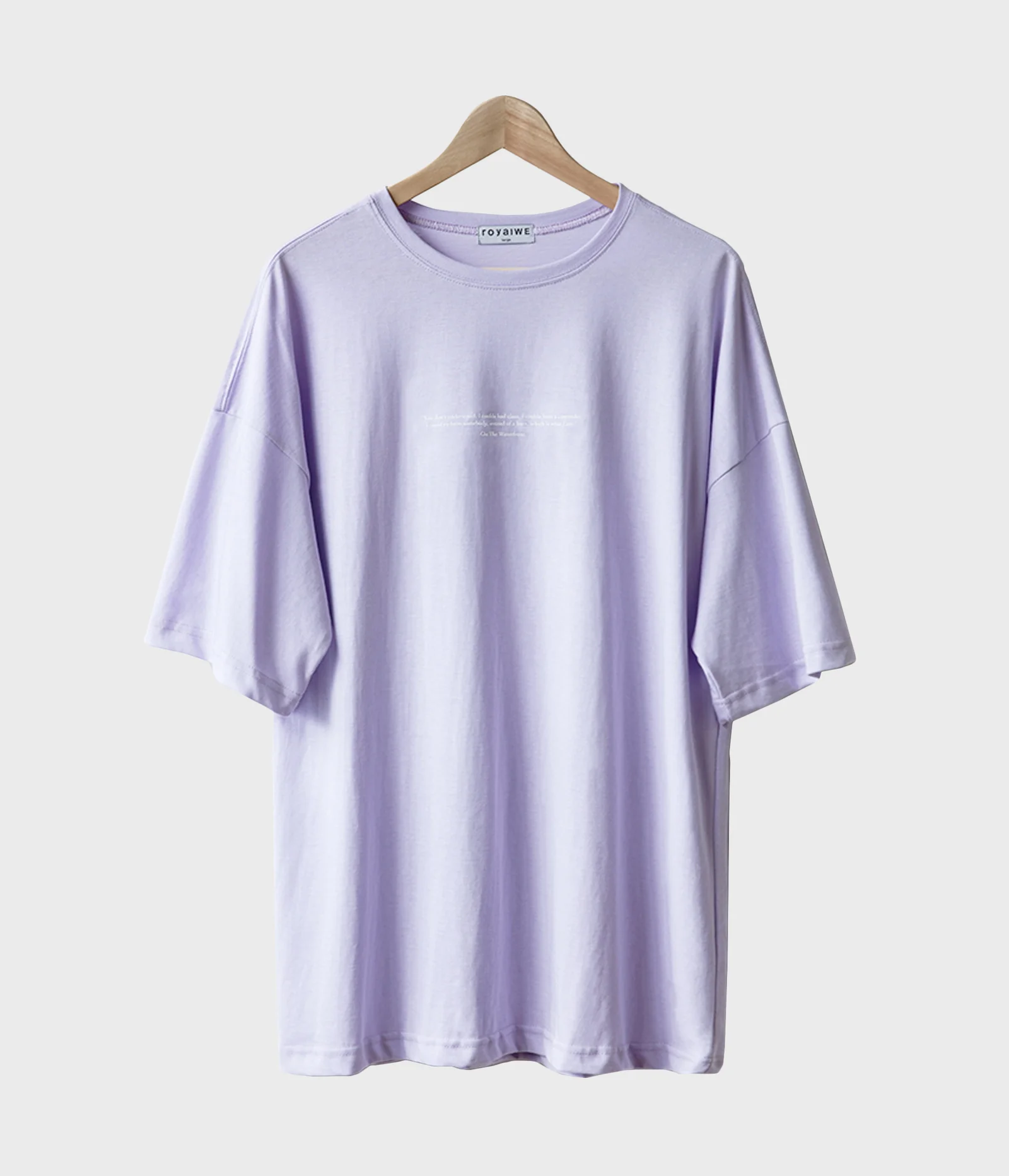 WATERFRONT T-SHIRTS_LIGHT PURPLE