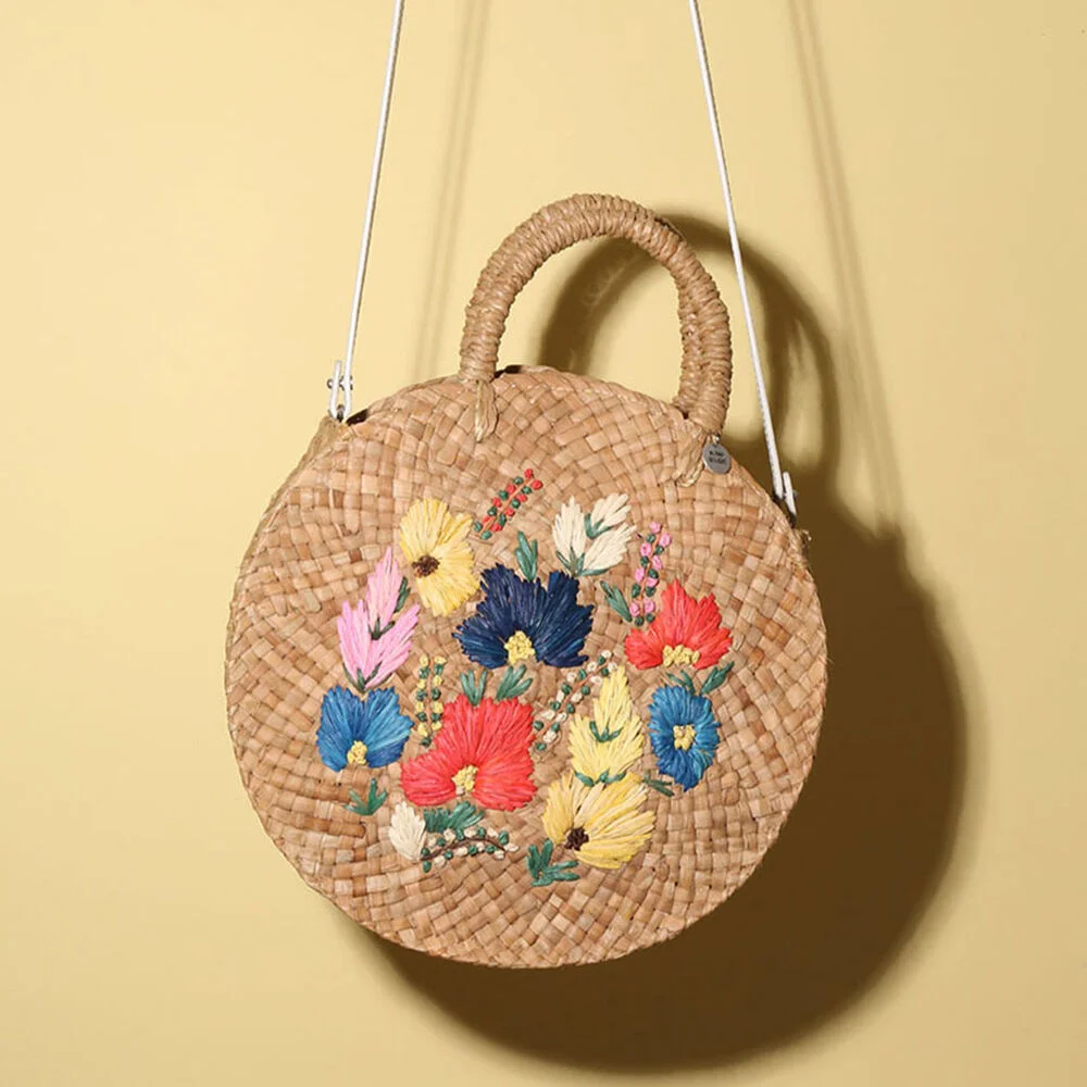 Circle Bag_Multi Flower