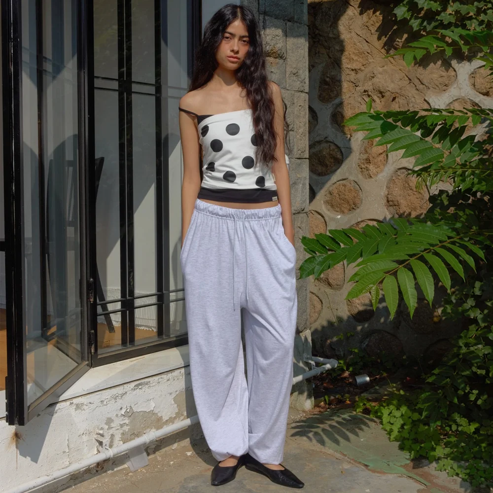 Balance Jogger Pants / White melange