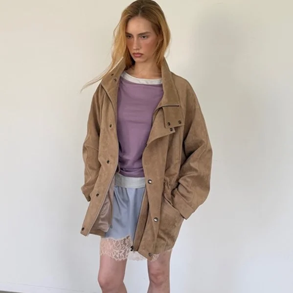 LEGACY STRING JUMPER (SUEDE BEIGE)