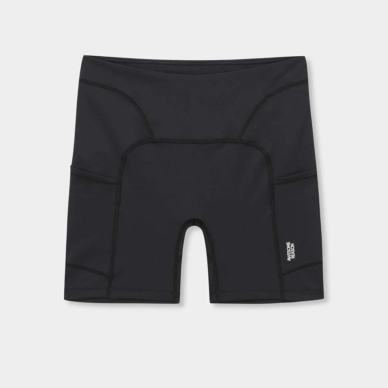 Multi-Pocket Short Tights 5.5_Womens, Black