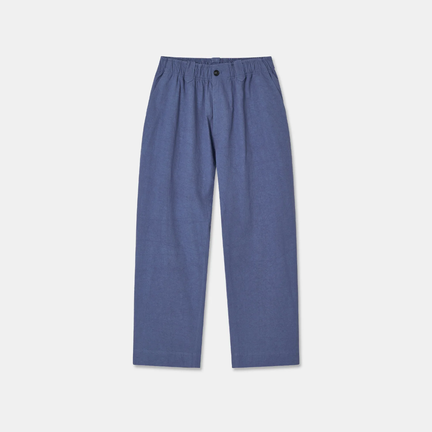 SUNNY DRY TWILL EASY PANTS BLUE